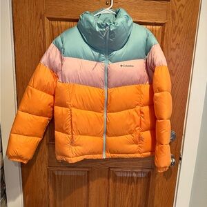 Columbia women’s Multicolor Puffer Coat